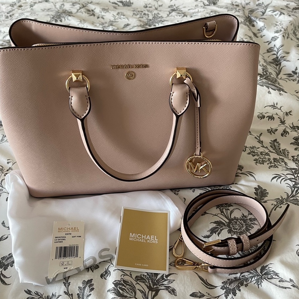 Michael Kors Edith Satchel NWT